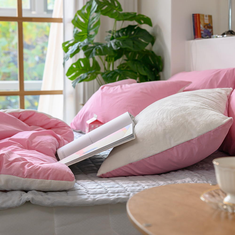 극세사 이불 겨울 두꺼운 호텔식 순면 양면 차렵이불 SS