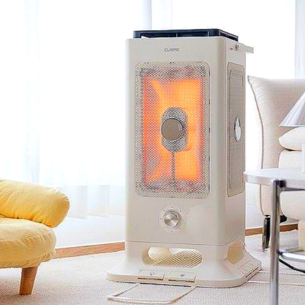 하이라이트 오방 난로 대형 전기 히터 난방 기구 온열기 거실 스탠드형 사무실 공장 업소용