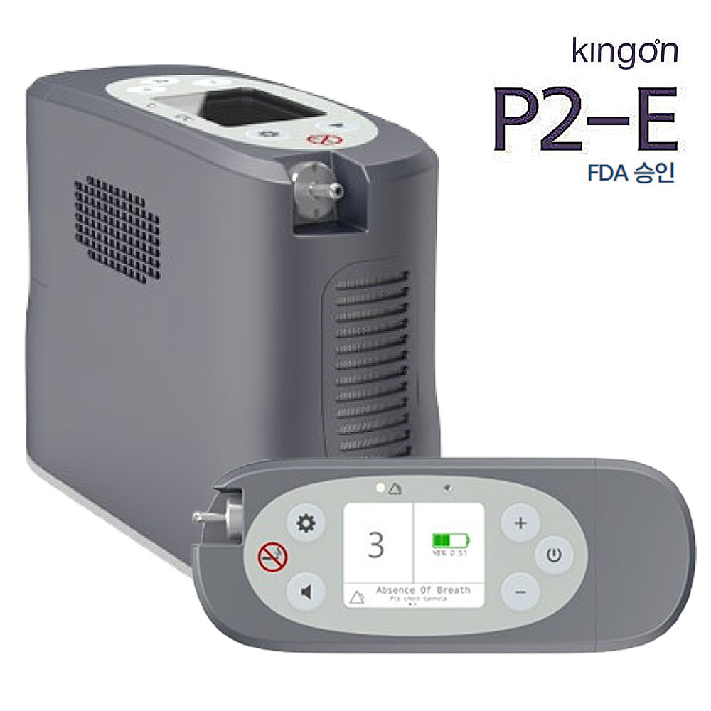 휴대용 산소발생기 의료용 산소호흡기 가정용 오투메디 대여 렌탈 임대 P2e