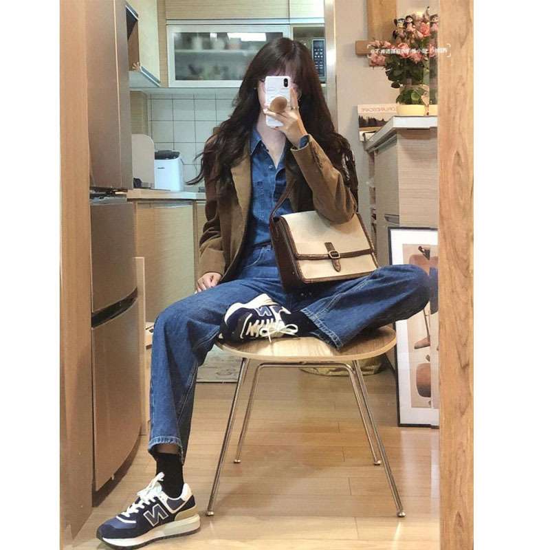 2025 봄 가을 코듀로이 골덴 자켓 레트로풍 - 상세 이미지 2