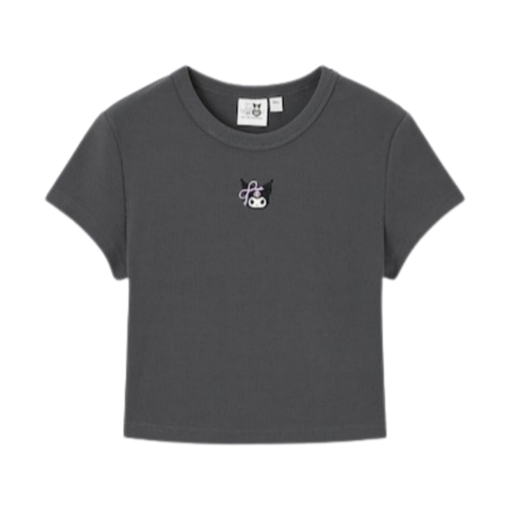 지유 X 산리오 반팔티 그래픽 미니 캐릭터+E 356595 - 상품 이미지