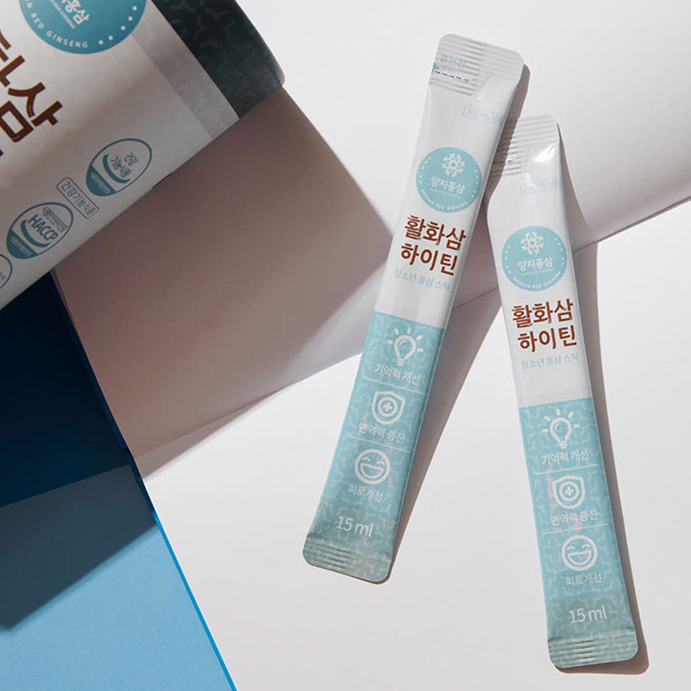 성장기 어린이홍삼 면역력증진 활화삼 하이틴 청소년 홍삼스틱영양제 양지홍삼 30개입, 1개 - 상세 이미지 3