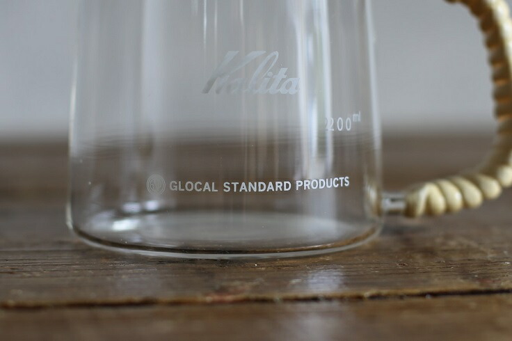 칼리타 Kalita 라탄 손잡이 커피서버 내열유리 유리컵 400ml - 상세 이미지 4
