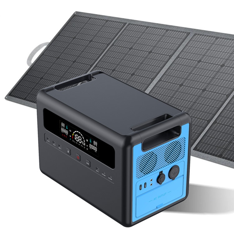 태양열 충전 캠핑 다양도 파워뱅크 2400w Outdoor Portable power station - 상세 이미지 2