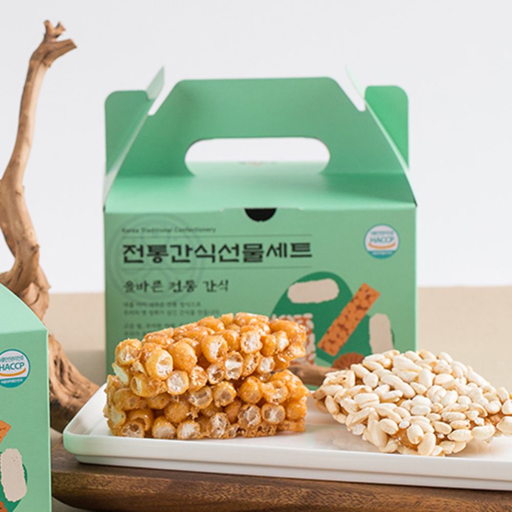 한과 명절 선물 단체 설 추석 유과 약과 복지관 어린이집 유치원 태권도 단체선물 - 상세 이미지 2
