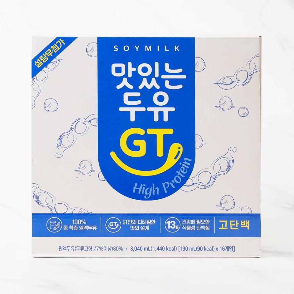 메가마트 남양 맛있는두유 GT고단백 190mlx16입 - 상품 이미지