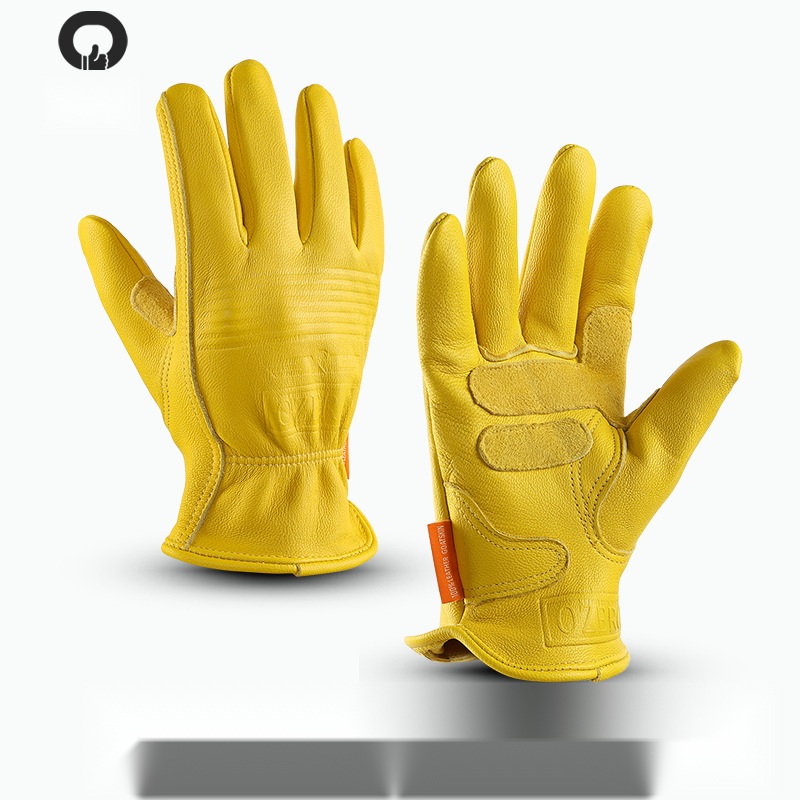 양가죽 방한 장갑 오토라이 라이더 장갑