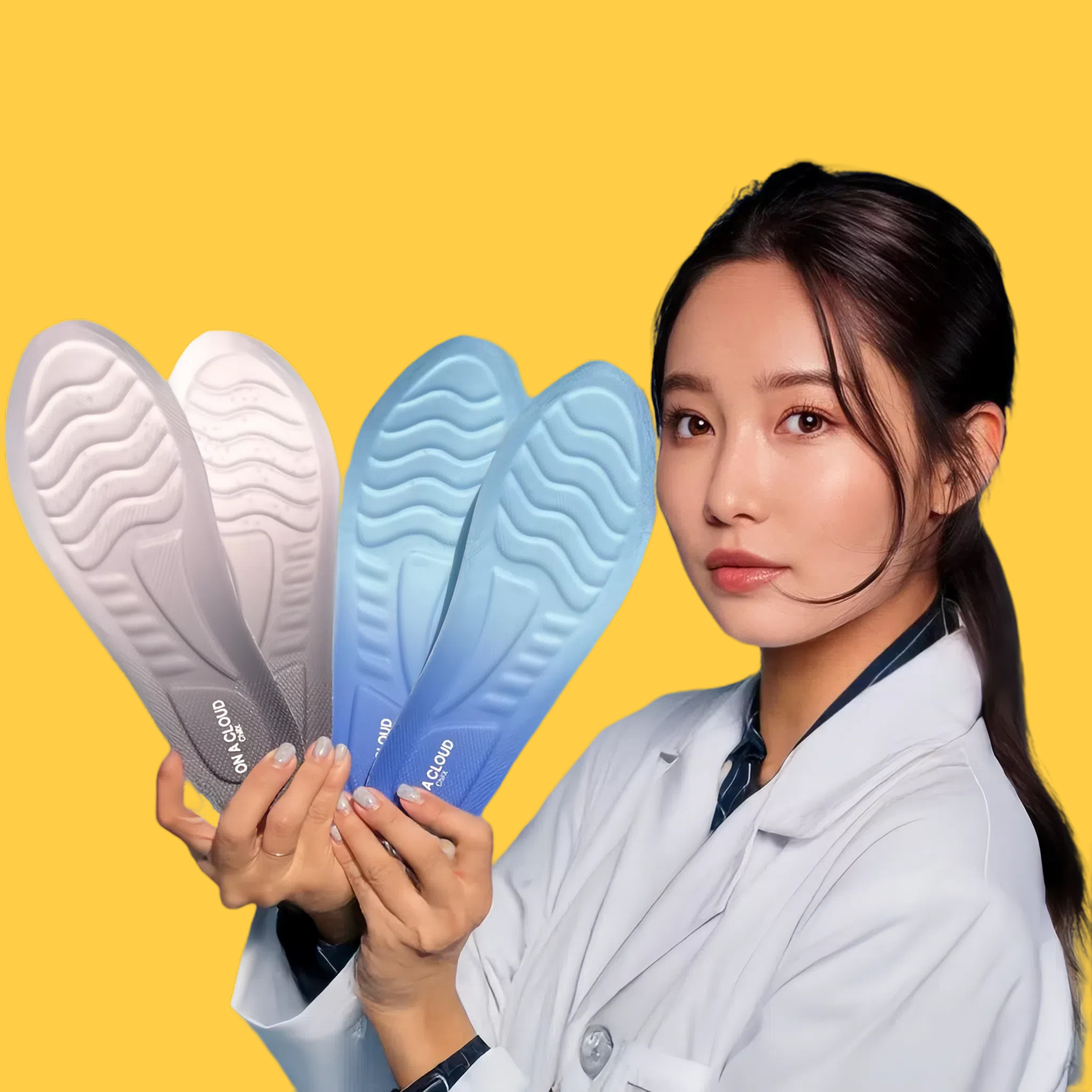 득탬인생 쿠션 아치 깔창 신발 평발 운동화 오다리 키높이 군화 1개 이미지 2