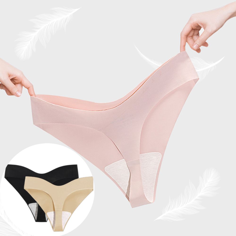 무봉제 여성 심리스 티팬티 필라테스속옷 - 상품 이미지