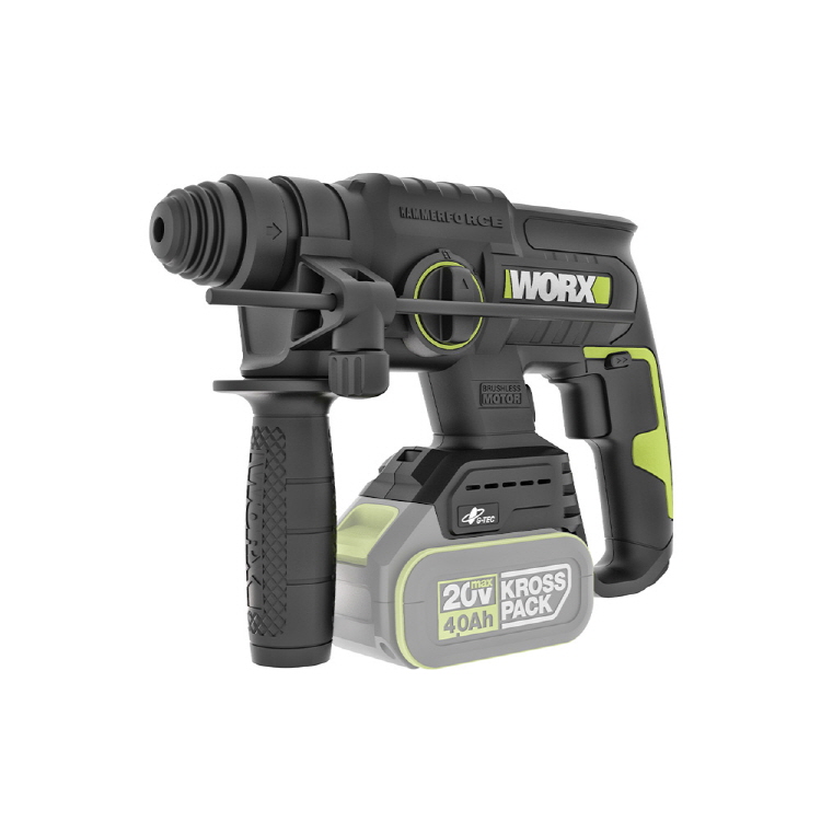 웍스 충전 로타리 해머드릴 베어툴 SDS 20V BL WU387.9