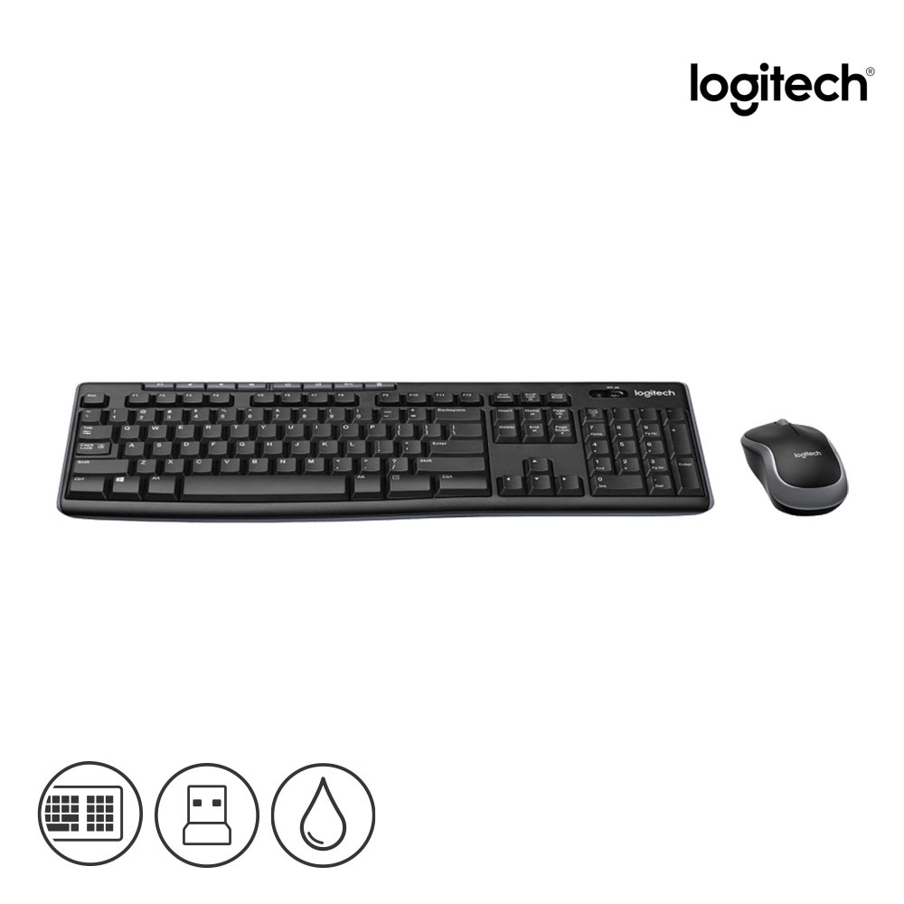 [키스킨 증정] 로지텍코리아 MK270R 무선 키보드 마우스 세트 정품 - 상세 이미지 2