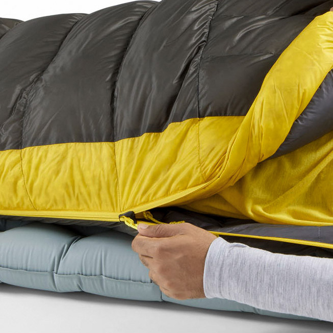 씨투써밋 스파크 -9도 침낭 850필파워 롱, 옐로우