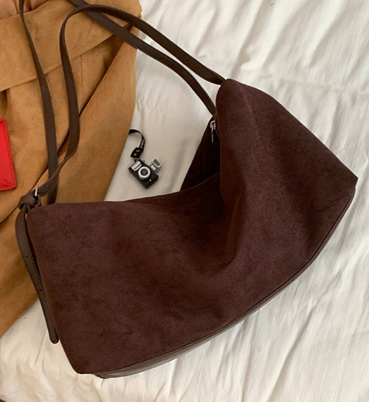 Suede Square Bag