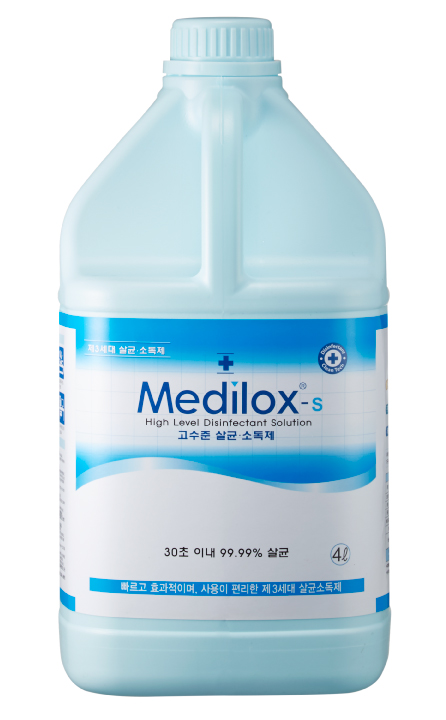 메디록스 S 고수준 살균 소독제 4L+500ml 2개 - 상세 이미지 3