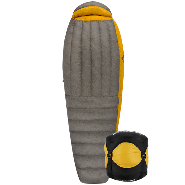 씨투써밋 스파크 -15도 캠핑 침낭 850필파워 백패킹 롱, 오렌지