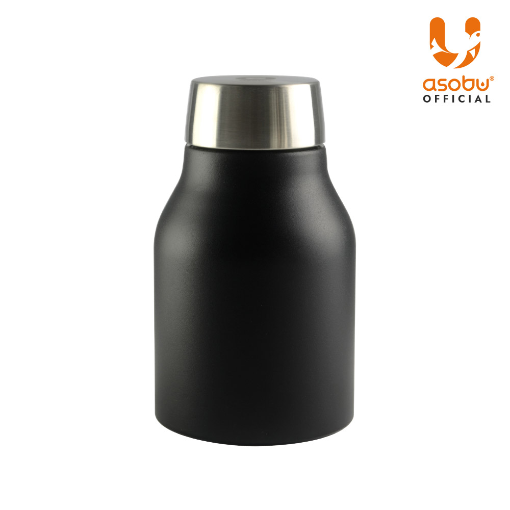 아소부 스테인레스 보온보냉 핸들서버 주전자 1000ml, 블랙 - 상세 이미지 2