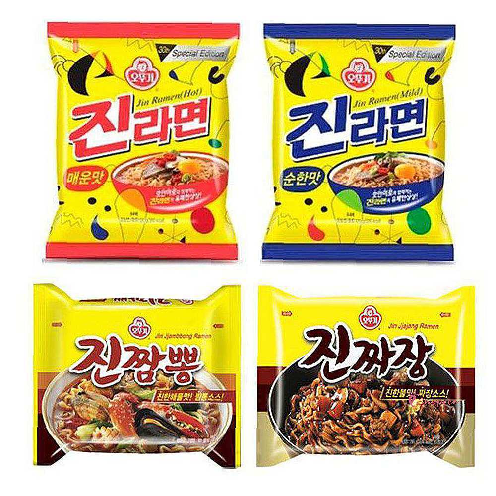 오뚜기라면 4종 진짬뽕 진시리즈 진라면 진짜장 20봉bcd042 : 샵프리W