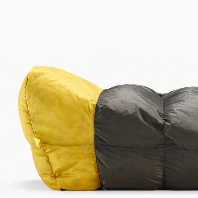 씨투써밋 스파크 -9도 침낭 850필파워 롱, 옐로우