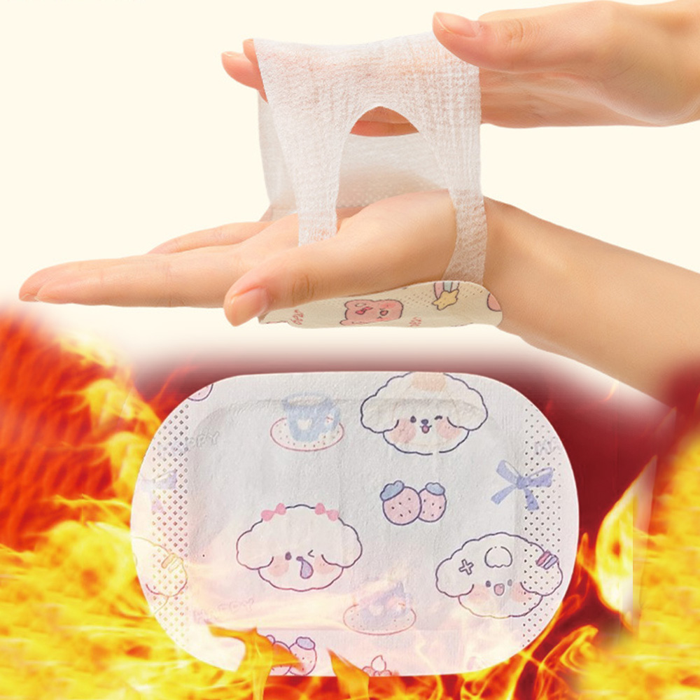 손등핫팩 미니 흔드는 손 난로 골프 캠핑 발 주머니 군대 군인 깔창 발바닥핫팩 10쌍 - 상세 이미지 5