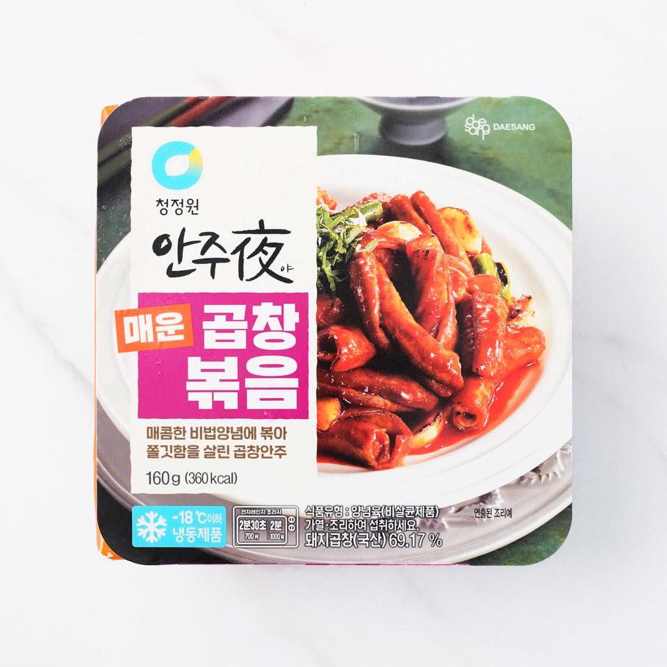 메가마트 대상 청정원 안주야 매운곱창볶음 160g : 메가마트 동래점