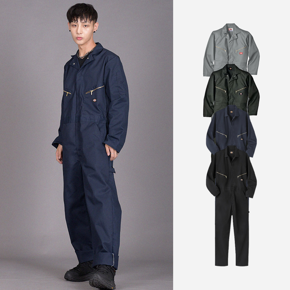 디키즈 점프슈트 커버롤 커버올 긴팔 주머니 포켓 작업복 48799