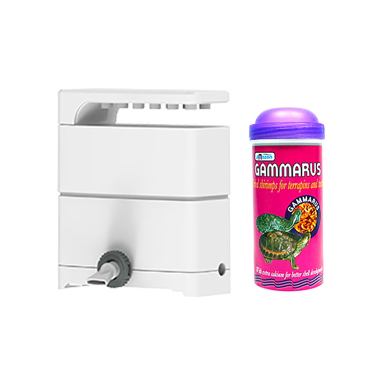 [초록끈] 아마존 거북이 저수위 저수면 여과기 amz-xn400+250ml감마루스세트 - 상품 이미지