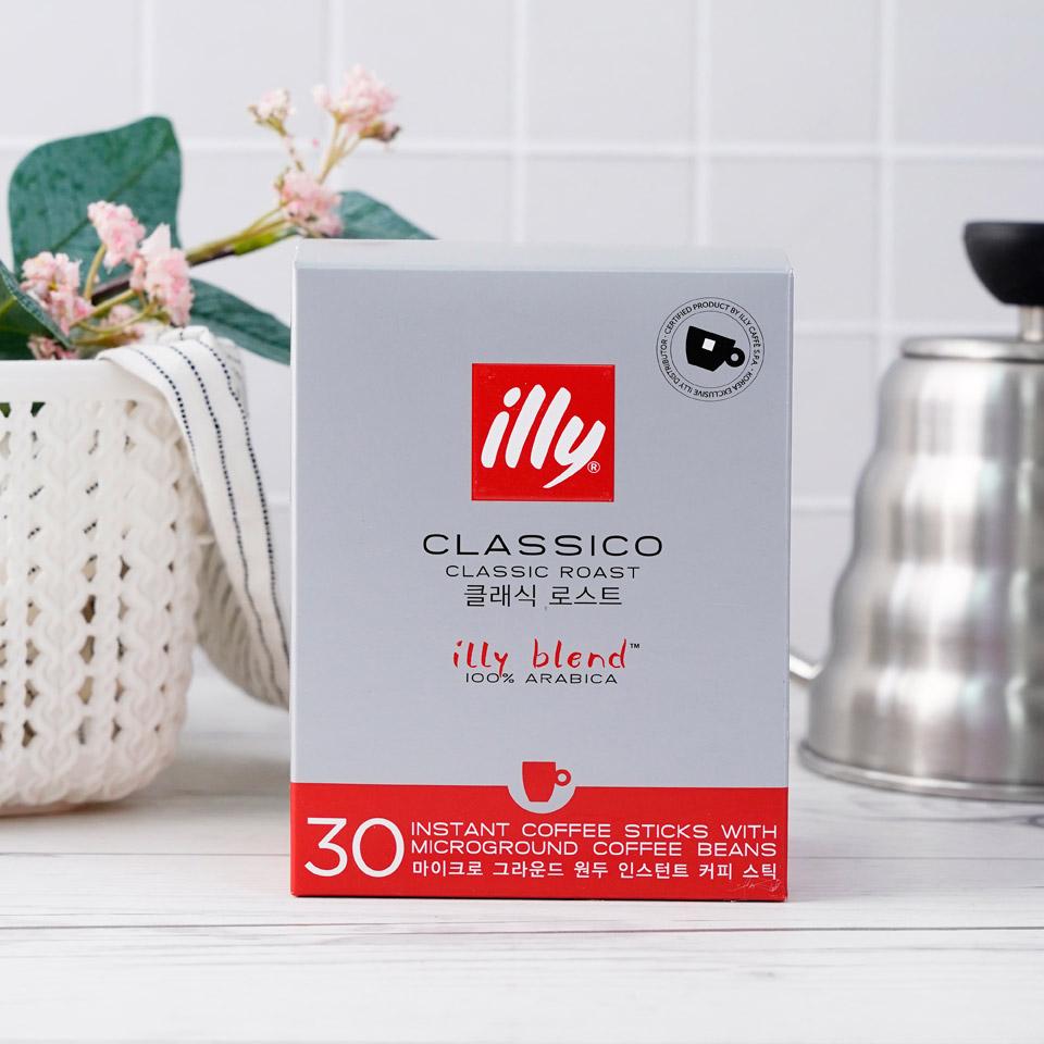 메가마트 일리 클래식 로스트 레귤러미디움 스틱원두커피  1.6gx30개
