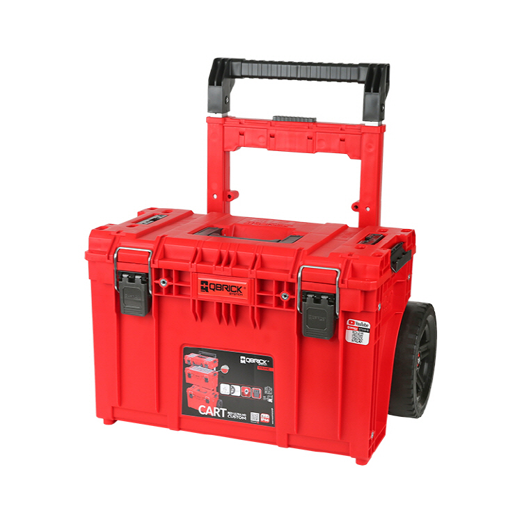 큐브릭 시스템 이동식 공구함 툴 박스 PRIME RED-590 X 425 X 660 CART ULTRA HD - 상품 이미지