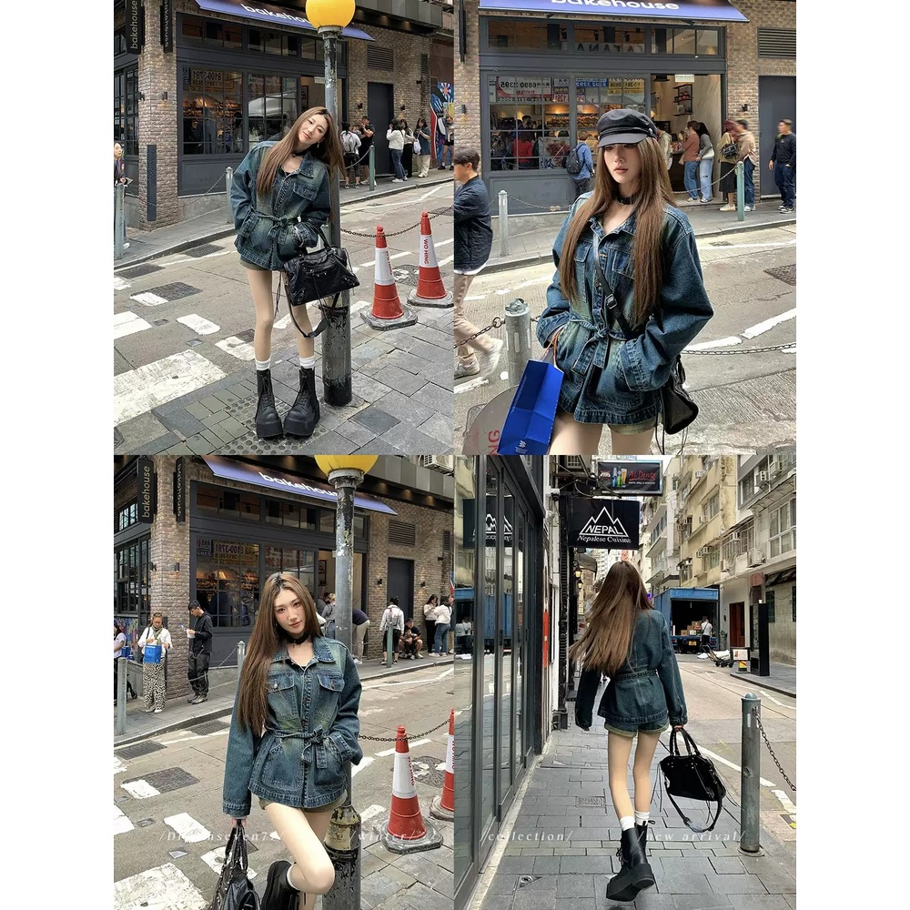 수상한 그녀 5화 이화겸 자켓 셔츠 리나 데님 캐주얼 의상 옷 패션 - 상세 이미지 3