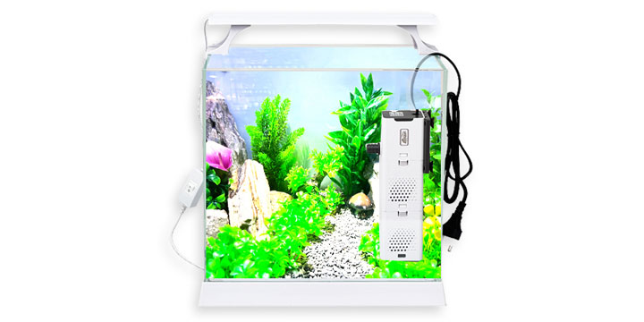 유리수조amz-300D 퓨어측면여과기 5w(amz-55F)+조명 yj300세트
