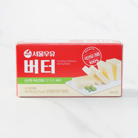 메가마트 서울우유 버터 무가염 450g