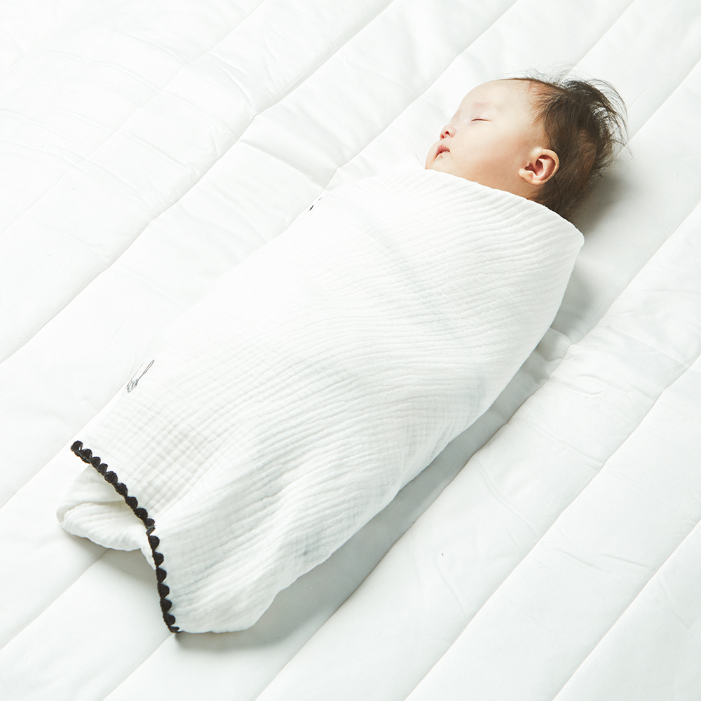 [특선물] 베이비앙 무형광 스타라이트 3중거즈 40수 속싸개(블랭킷, 아기목욕타올 겸용)