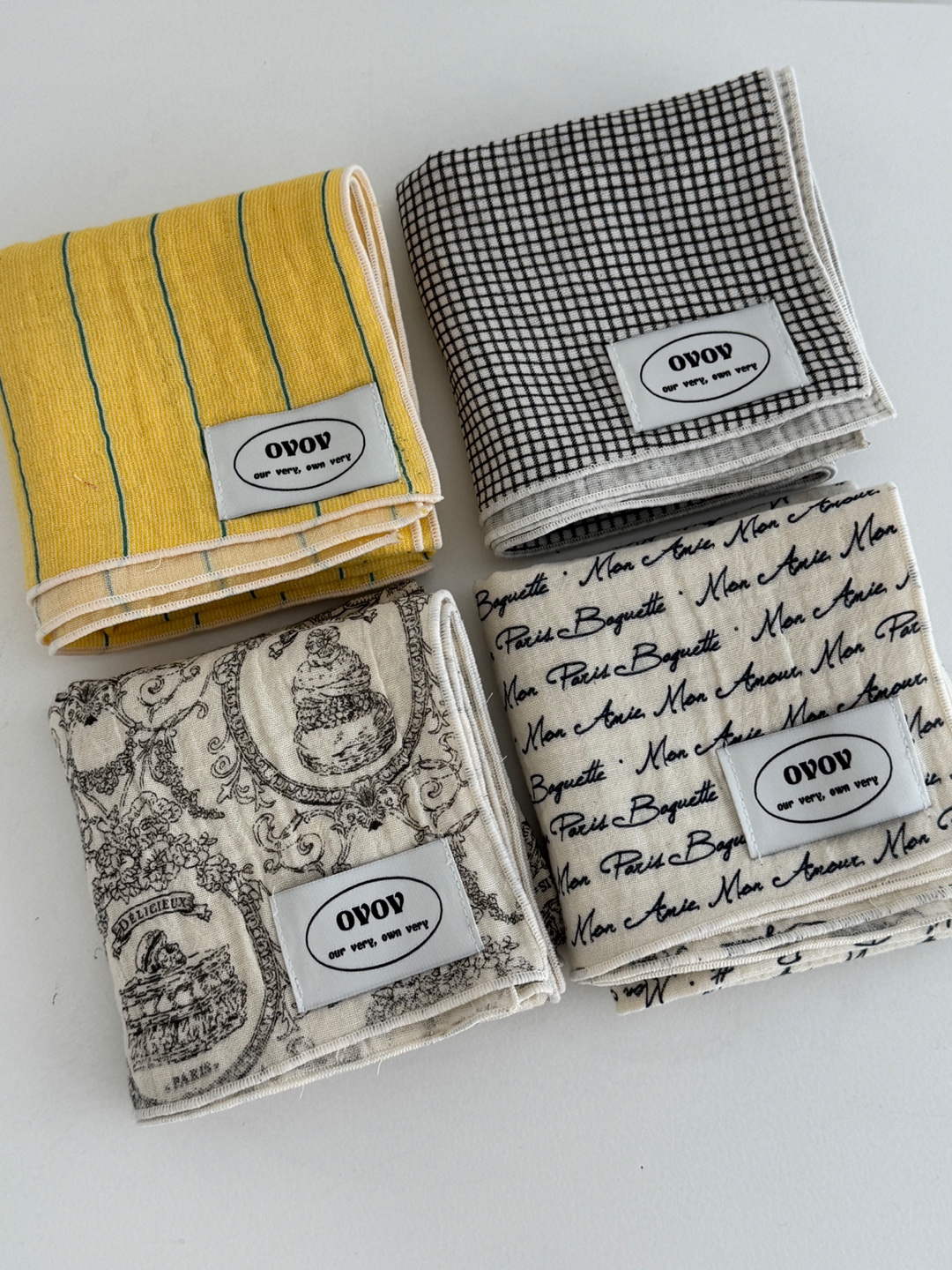 홈카페 키친크로스 행주 면 답례품 선물용