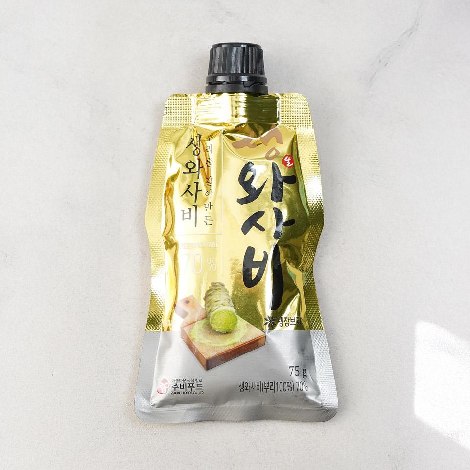 메가마트 자연에서 갈아만든 생와사비 75g