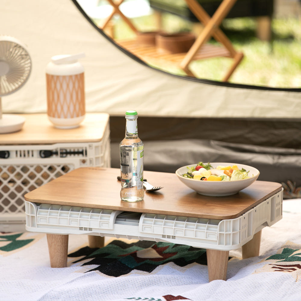 빅앤트 폴딩박스 48리터 밀크 박스 앞문 오픈형 수납 정리함 - 상세 이미지 3