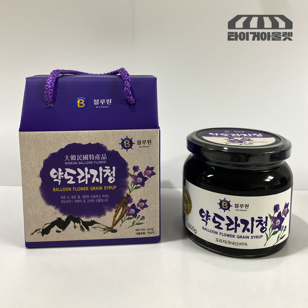 약도라지청 국산 도라지청 도라지고 도라지진액 4병 - 상세 이미지 2