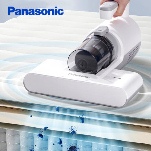 파나소닉 침구청소기 디자인 및 사용 모습