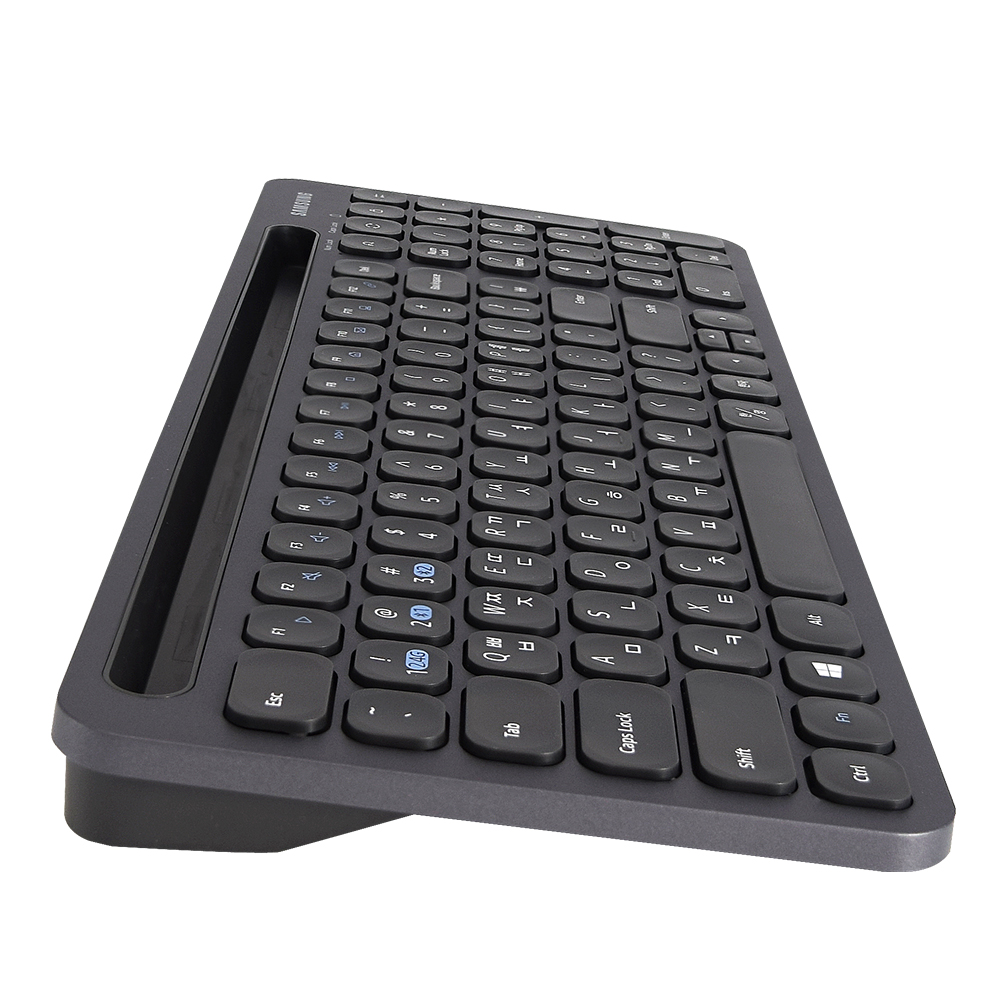 삼성 무선키보드 무소음 블루투스 키보드 멀티페어링 사무용 인체공학 태블릿 저소음 - 상세 이미지 3