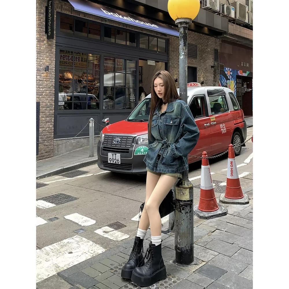 수상한 그녀 5화 이화겸 자켓 셔츠 리나 데님 캐주얼 의상 옷 패션 - 상세 이미지 2
