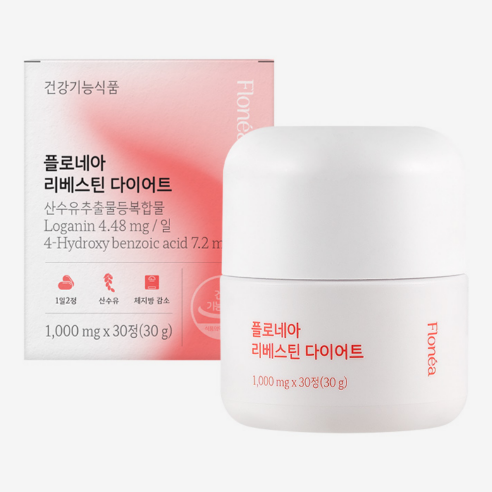 플로네아 리베스틴 다이어트 산수유 갱년기 중년여성 다이어트 보조제 1박스