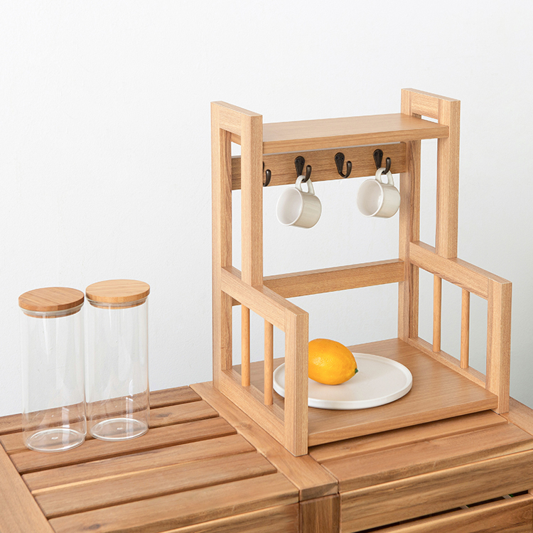 폴라보 미니수납선반 후크형 RKM4535 350X300X450MM, 1단, 캄포어베니어 8080.3543 - 상세 이미지 4