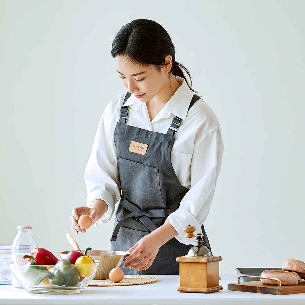 캔버스앞치마 공방앞치마 카페 - 상세 이미지 2