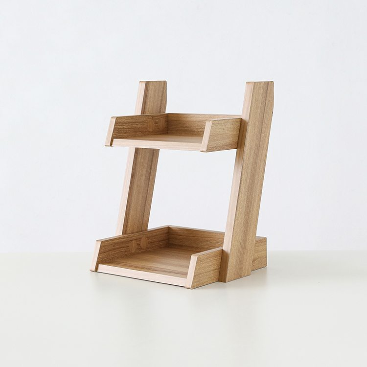 폴라보 미니수납선반 2단 RKM3830 300x250x380mm, 2단, 캄포어베니어 7403.2893