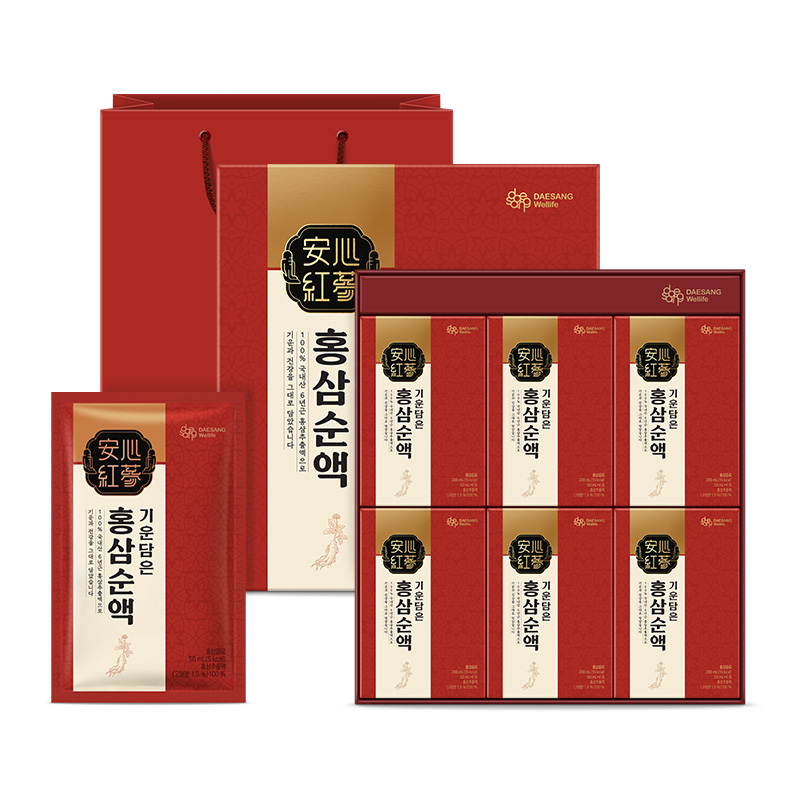 웰라이프 기운 담은 홍삼순액 50 mL x 24포 - 상품 이미지