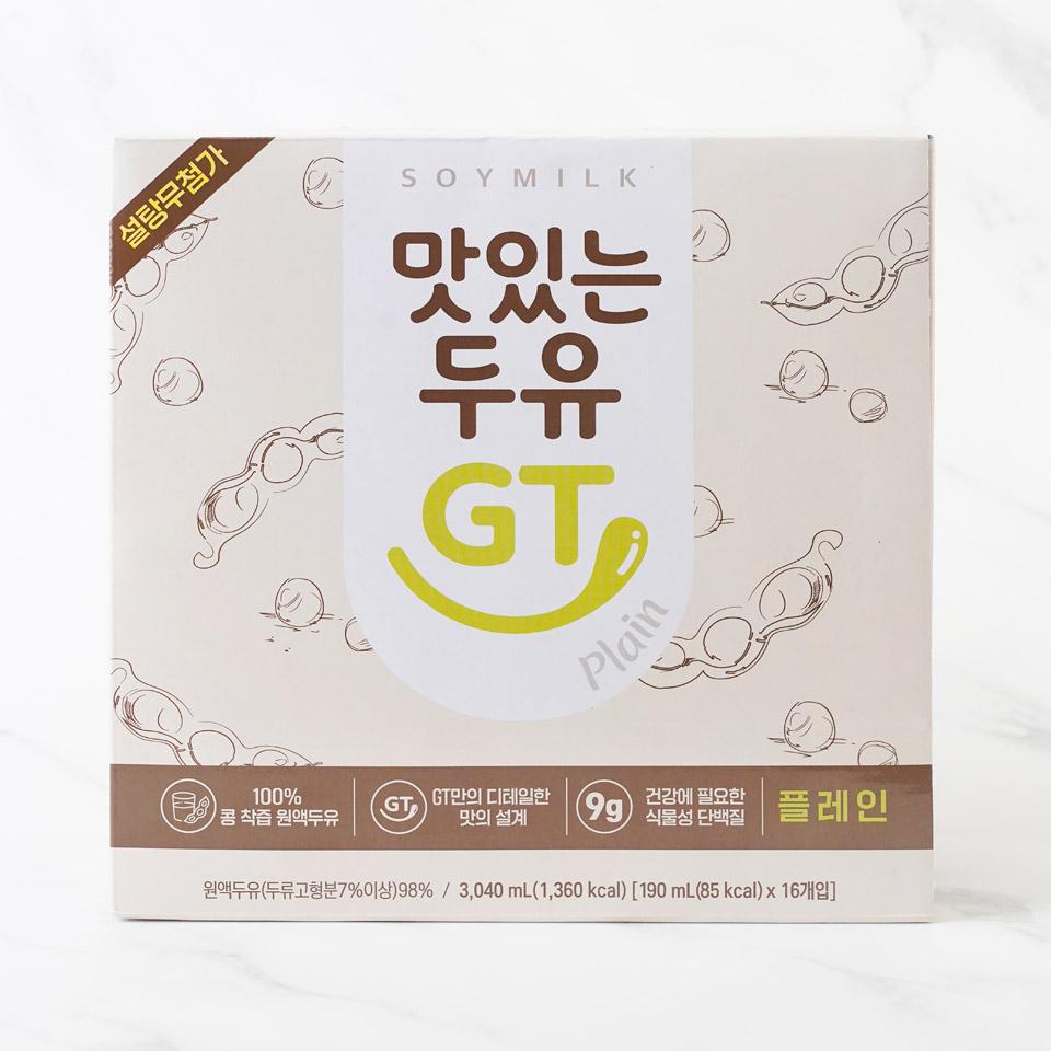 메가마트 남양 맛있는두유 GT플레인 190mlx16입 - 상품 이미지