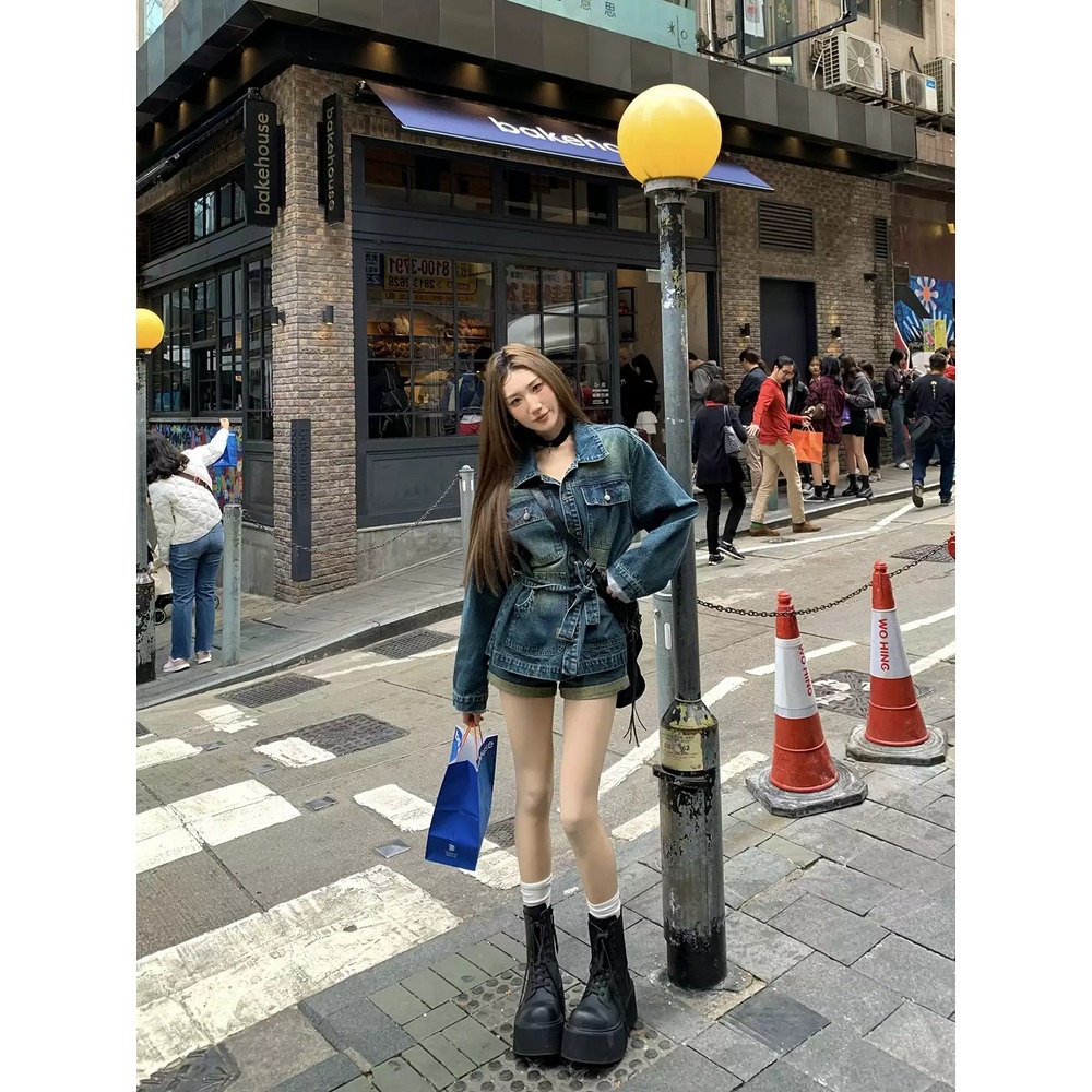 수상한 그녀 5화 이화겸 자켓 셔츠 리나 데님 캐주얼 의상 옷 패션 - 상세 이미지 4