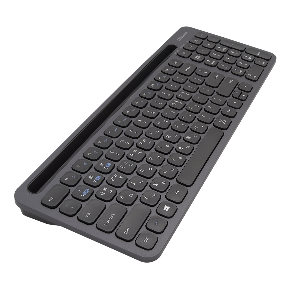 삼성 무선키보드 무소음 블루투스 키보드 멀티페어링 사무용 인체공학 태블릿 저소음 - 상세 이미지 4