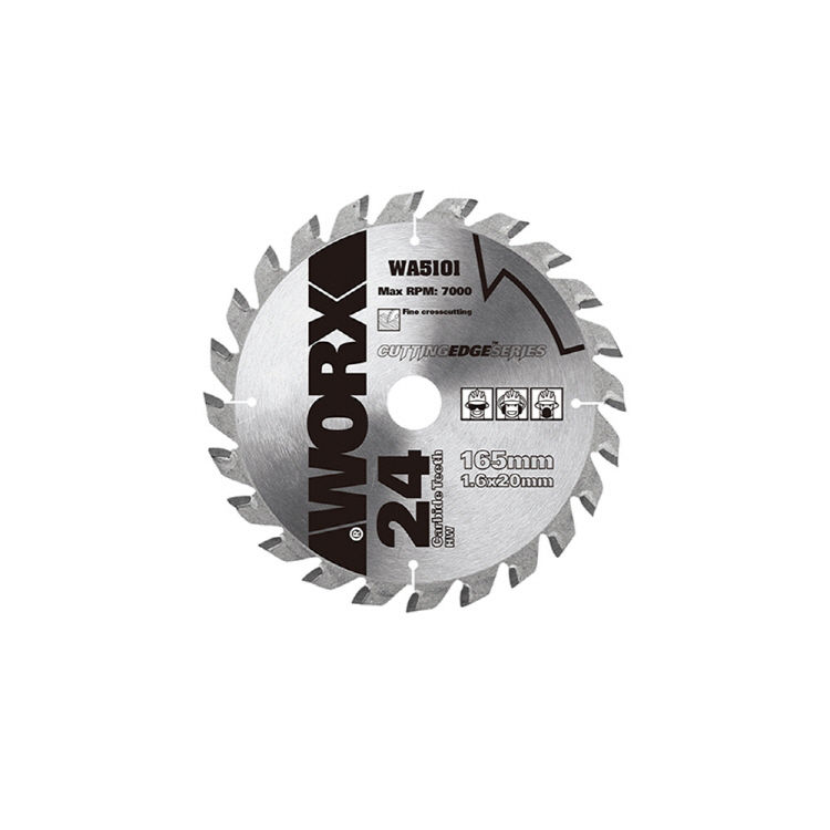 웍스 팁소 원형톱날 165mm WA5101 - 상품 이미지