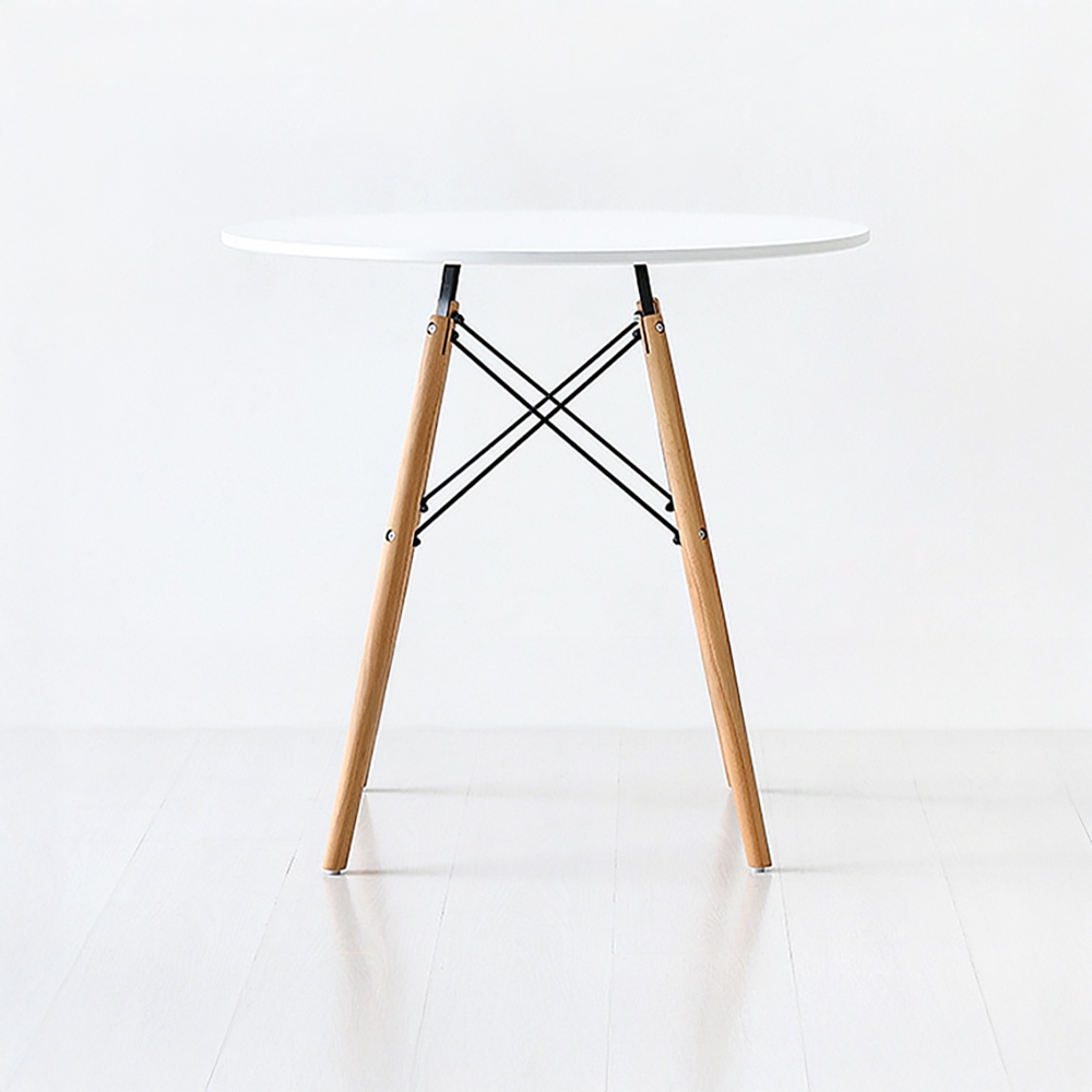 아나타 원형테이블 D80 B타입 800mm, 화이트 2457.1665