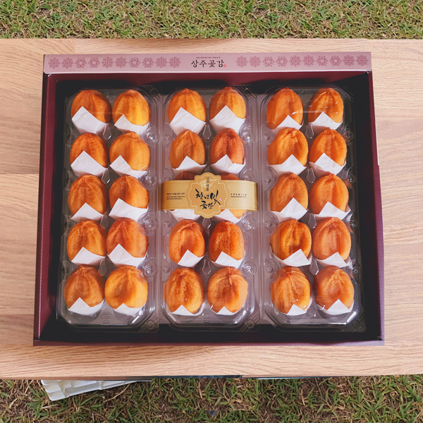 천년빛곶감 상주곶감 선물용 반건시 30구 - 상품 이미지